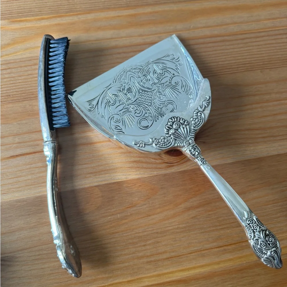 Godinger Baroque Silver Plated Server Set